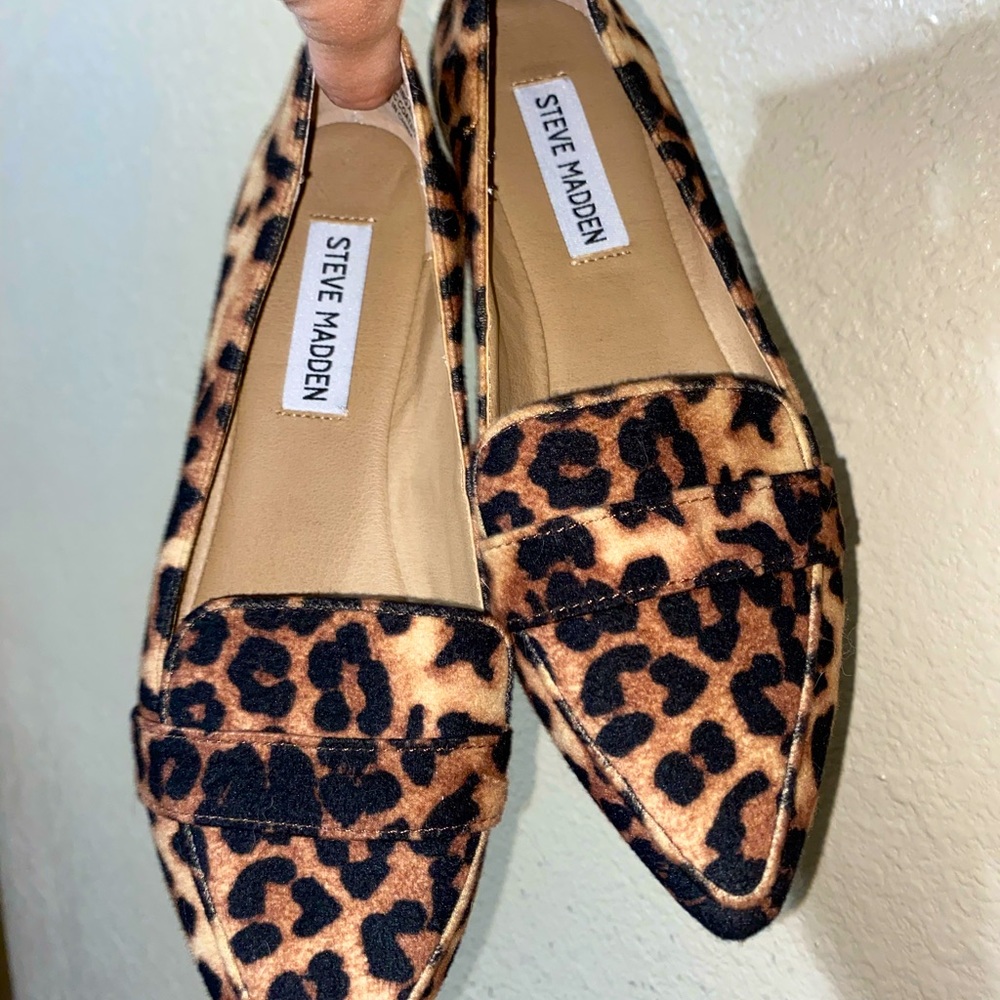 Steve Madden Cheetah Print Flats